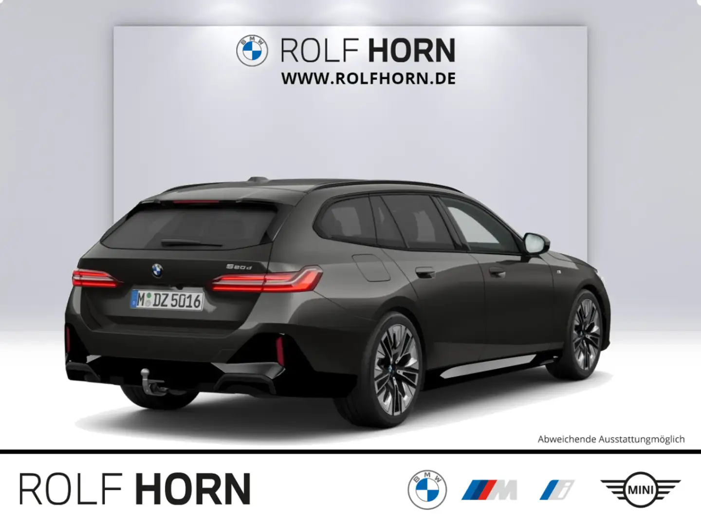 BMW 520 d Touring M Sportpaket Standhzg. AHK HUD h/k. Gris - 2