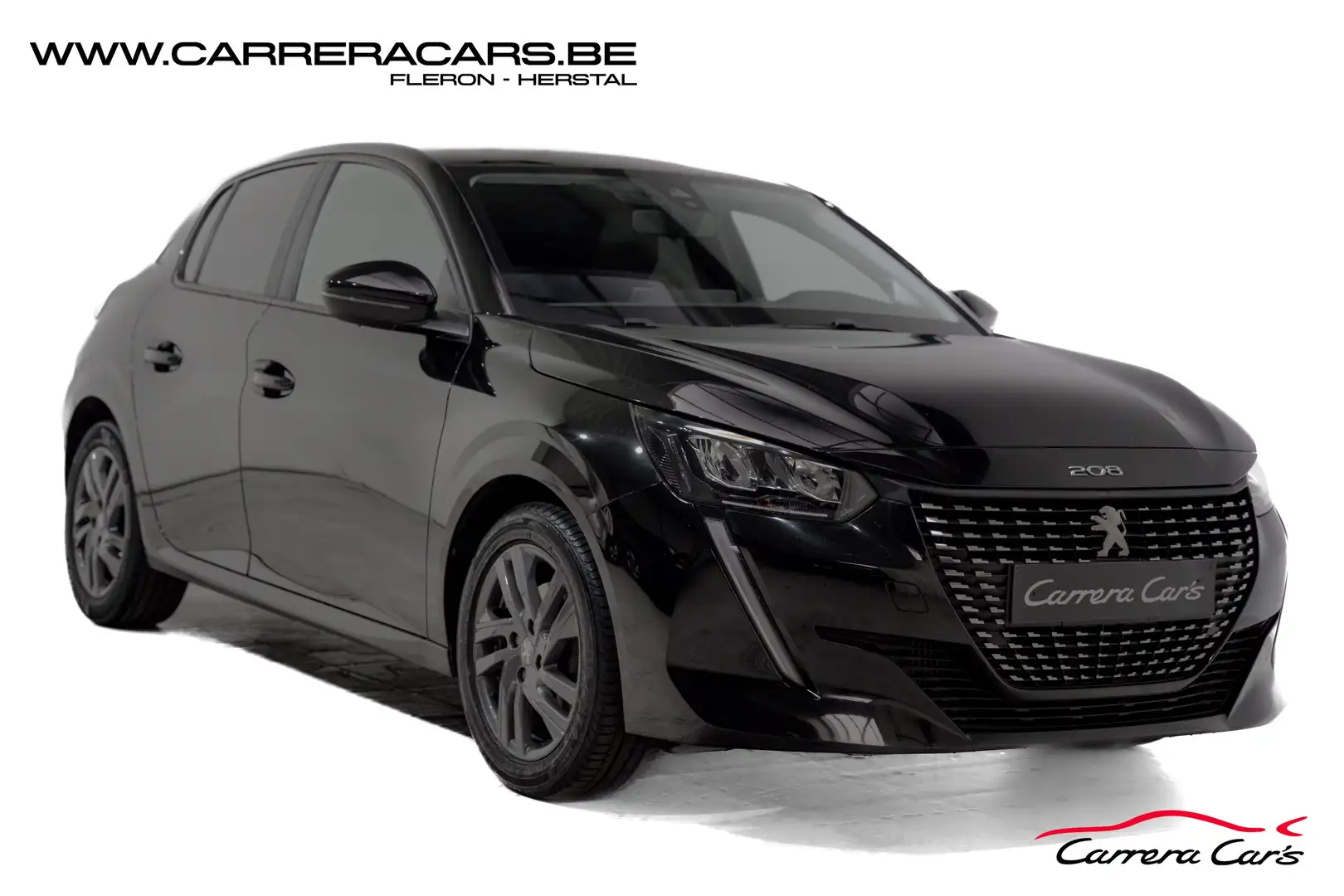 Peugeot 208 1.2i Allure Pack*|PDC*CRUISE*ATT.REMORQUE*LANE ASS Noir - 1
