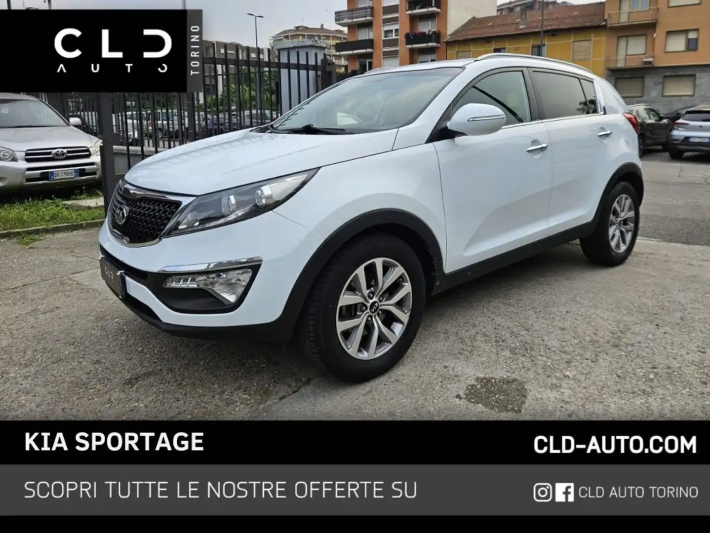Kia Sportage 1.7 CRDI VGT 2WD Bianco - 1