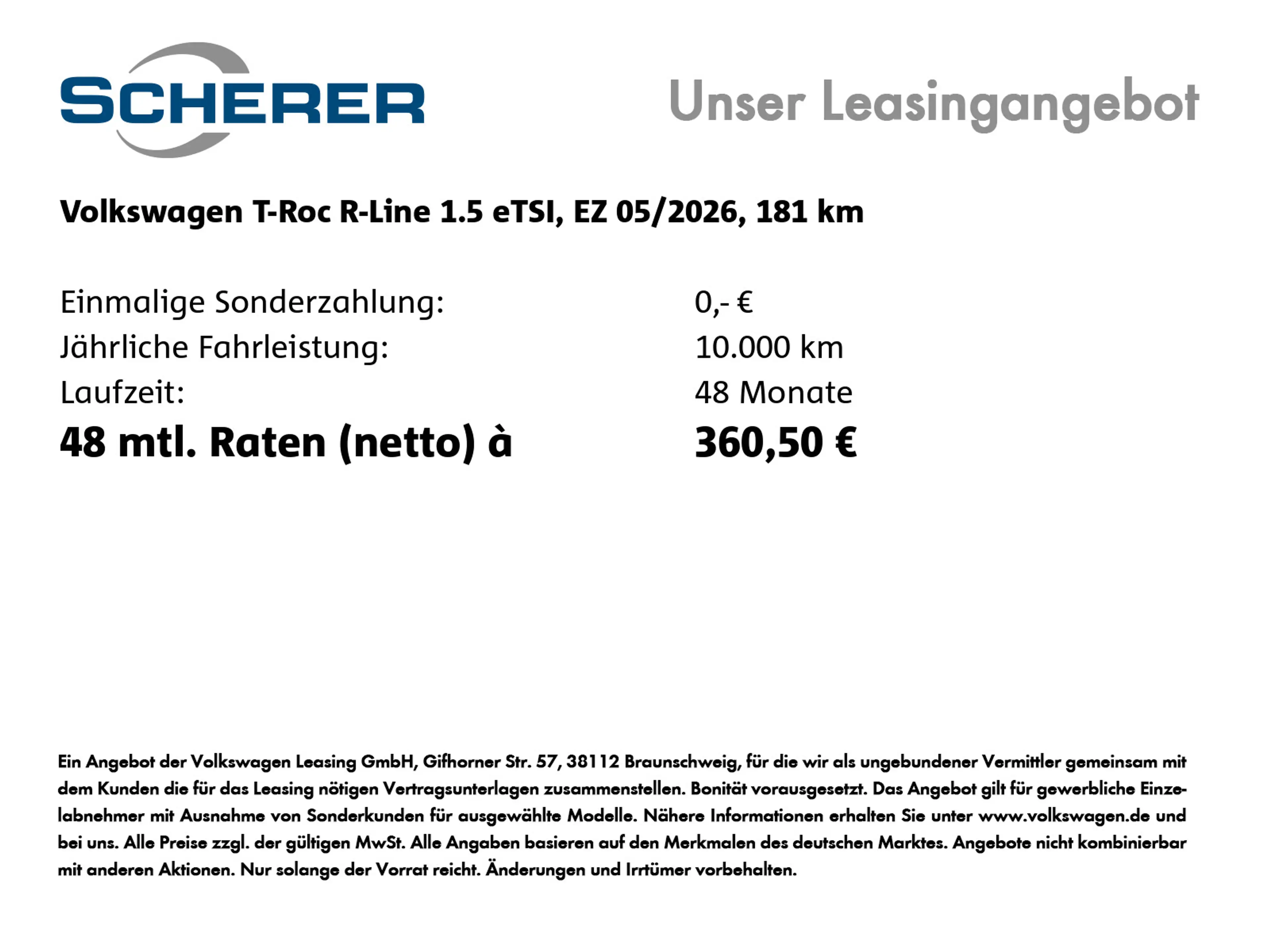 Volkswagen T-Roc R-Line 1,5 eTSI DSG | ACC | AHK | App-Conn — photo 3