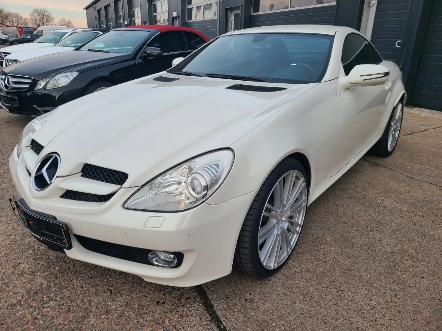 Mercedes-Benz SLK 350 Blanc - 1