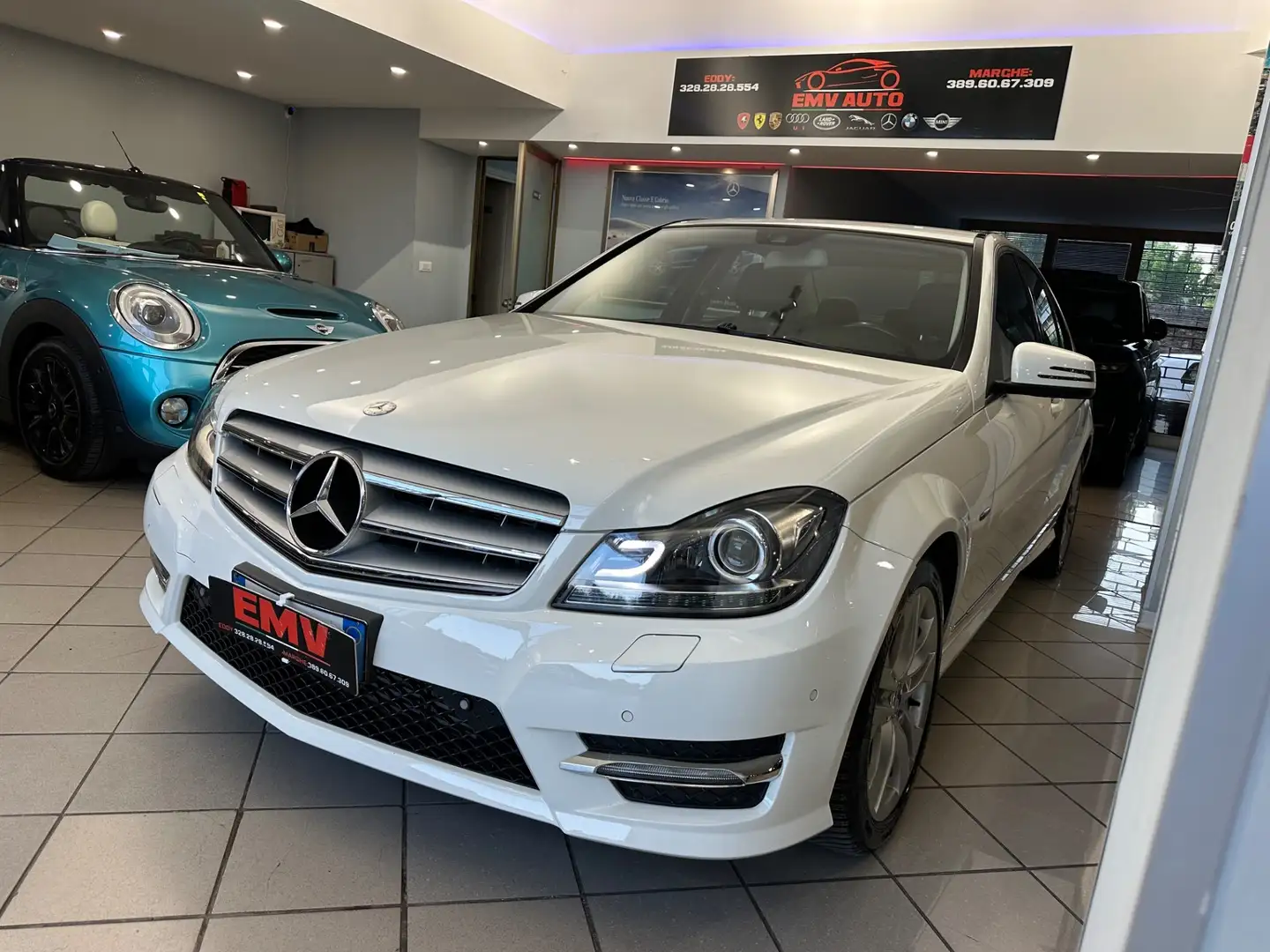 Mercedes-Benz C 220 C 220 CDI BlueEFFICIENCY Avantgarde Bianco - 2