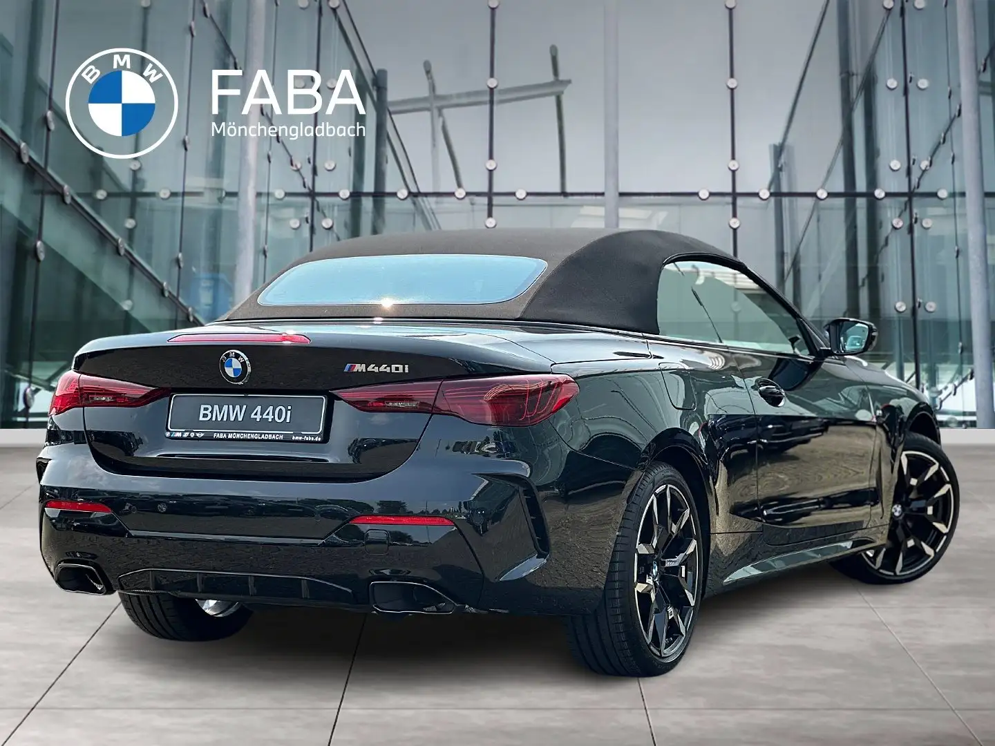 BMW 440 M440i xDrive Cabrio Sportpaket HK HiFi DAB LED Černá - 2