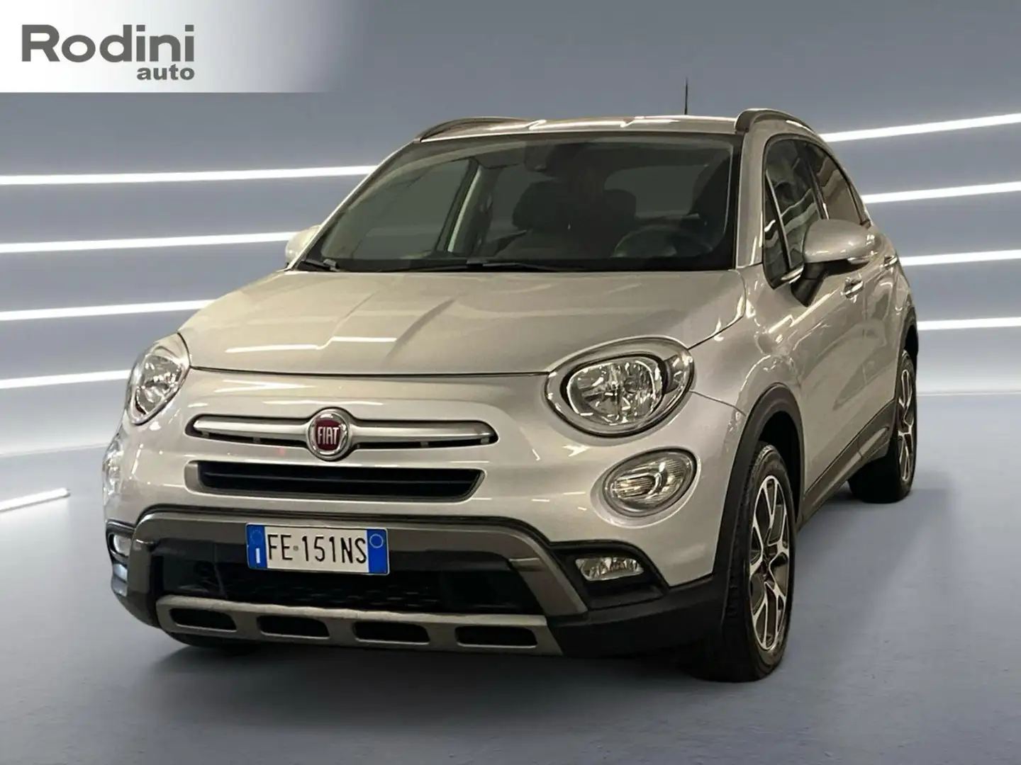 Fiat 500X 1.6 MultiJet 120 CV Cross Plateado - 1