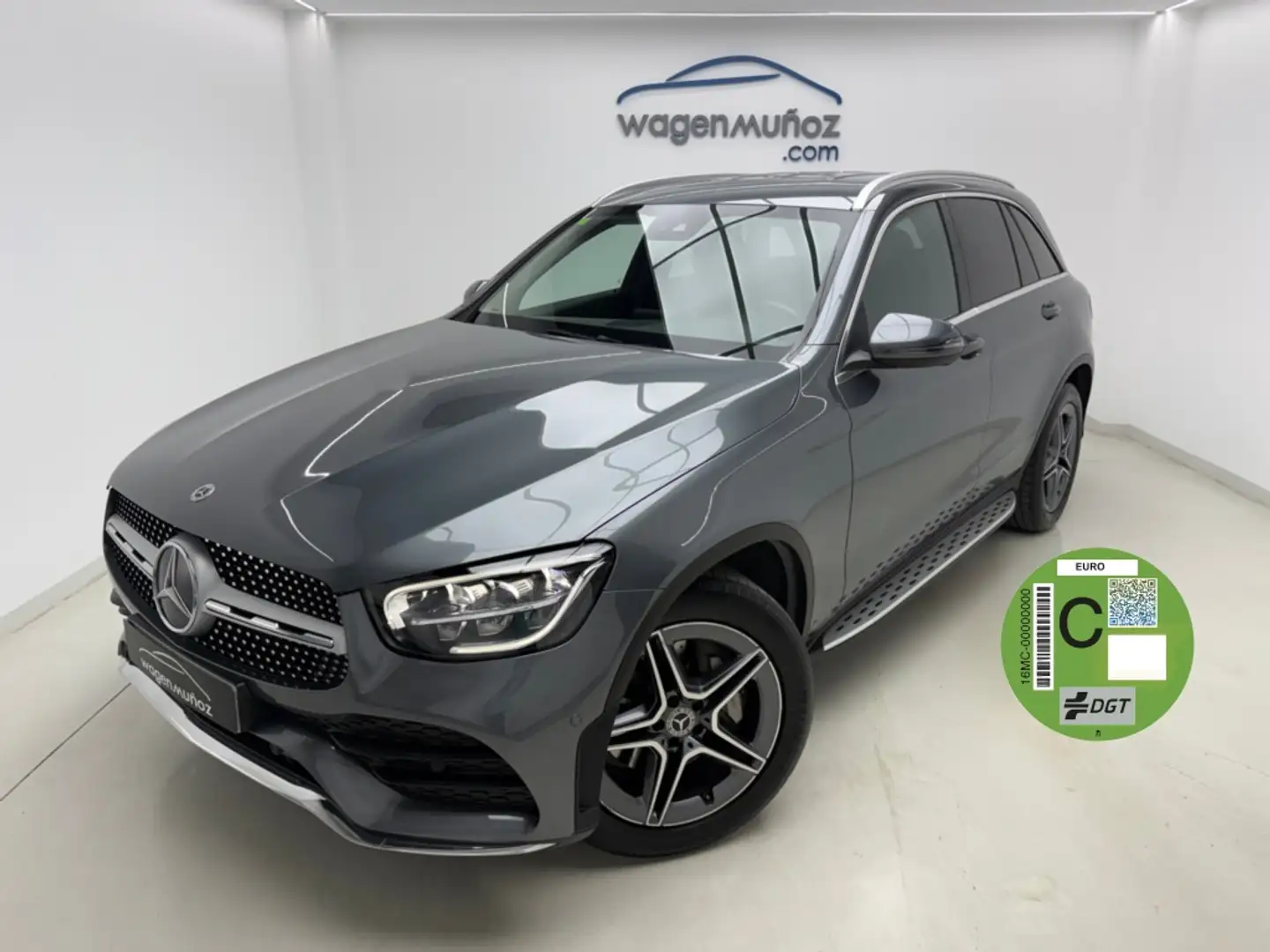 Mercedes-Benz GLC 200 200d 4Matic 9G-Tronic Gris - 2