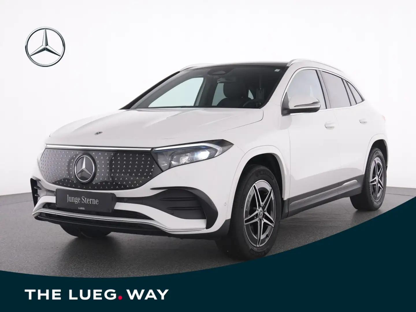 Mercedes-Benz EQA 250 AMG+MBUX+Pano+LED-HP+RFK+PTS+E-Heck+SHZ+ Weiß - 1