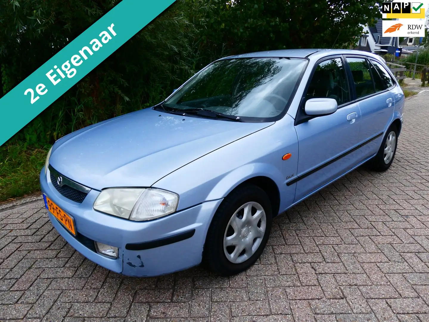 Mazda 323 Fastbreak 1.5i LS 5-drs 101.000km. NAP Youngtimer Grau - 1