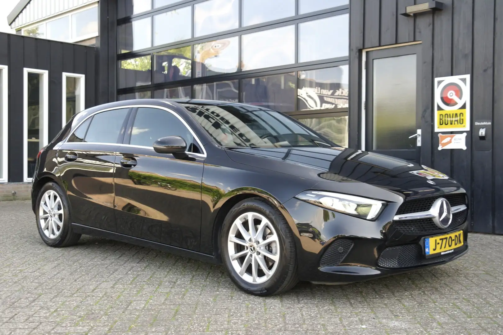 Mercedes-Benz A 180 Business Solution Luxury | NL-Auto |  Leder | Crui Zwart - 1