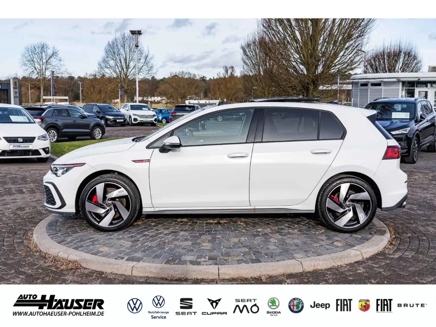 Volkswagen Golf GTI VIII 2.0 TSI DSG PANO HARMAN-KARDON NAVI KAMERA AC White - 2