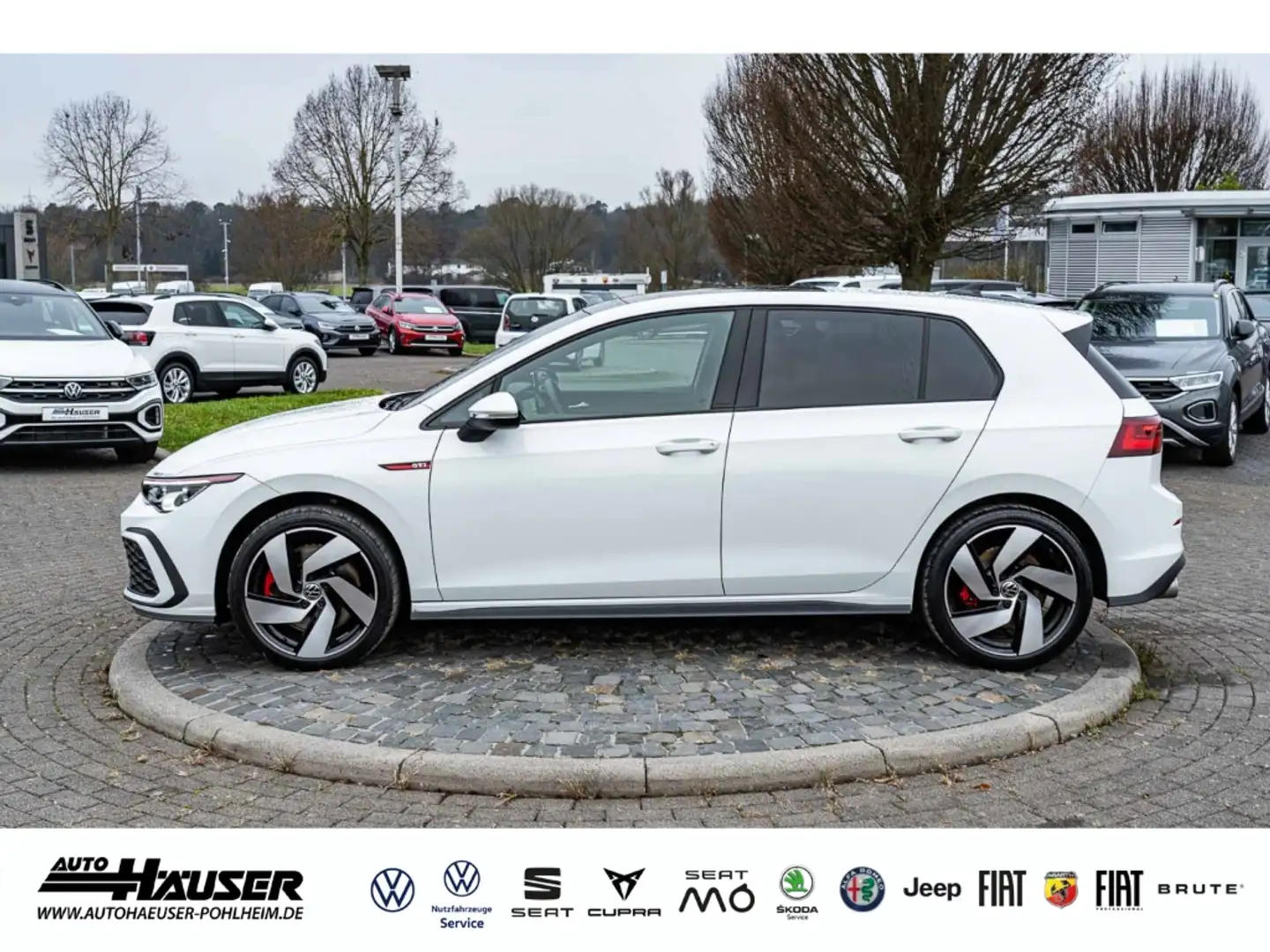 Volkswagen Golf GTI VIII 2.0 TSI DSG PANO HARMAN-KARDON NAVI KAMERA AC Weiß - 2