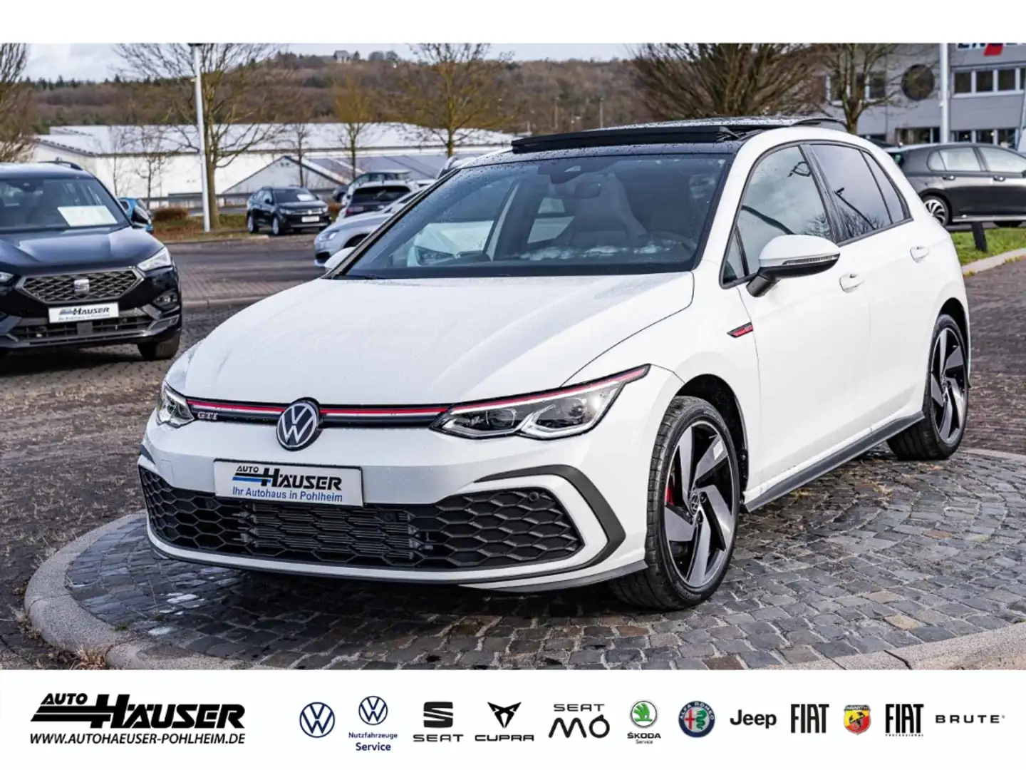 Volkswagen Golf GTI VIII 2.0 TSI DSG KEIN OPF PANO HARMAN-KARDON NAVI Weiß - 1