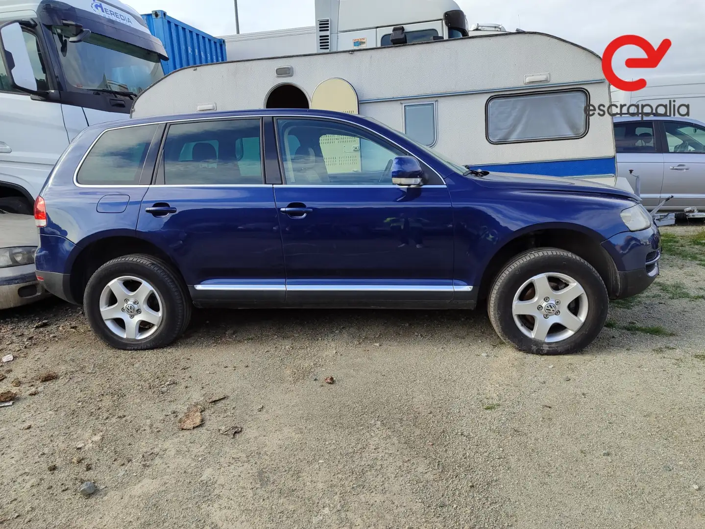 Volkswagen Touareg 3.0 V6 TDI Tiptronic Azul - 2