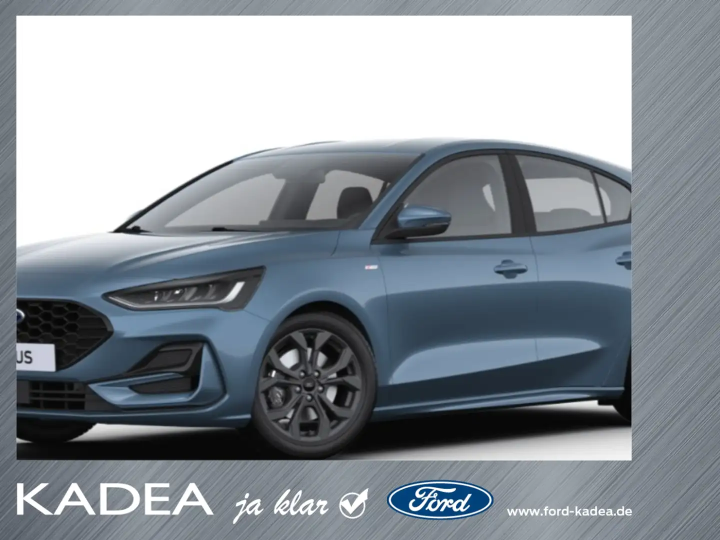 Ford Focus (Facelift) EcoBoost Mild-Hybrid ST-Line Blau - 1