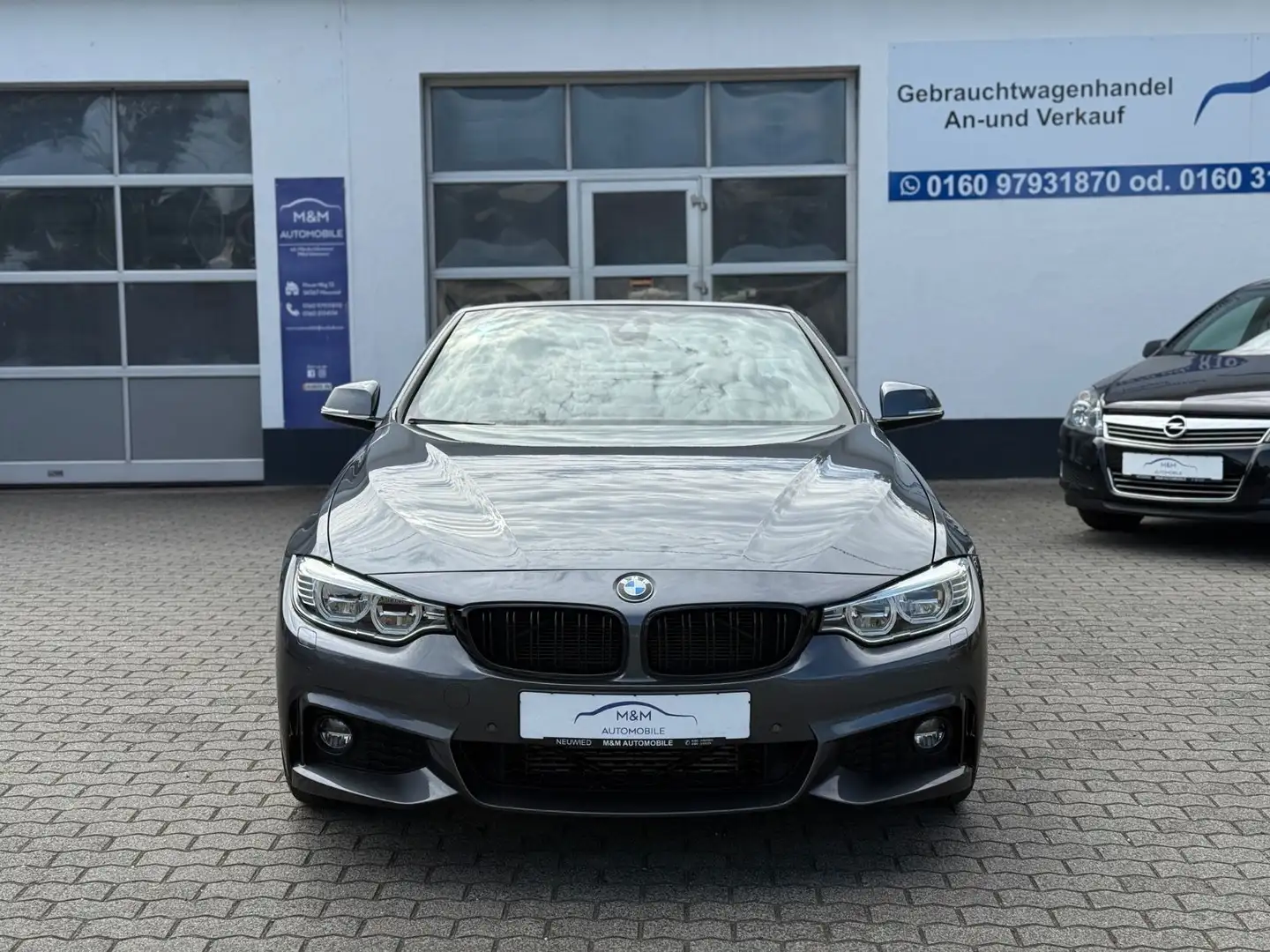 BMW 420 d Cabrio M Sport |1.Hand |Vollausstattung|TOP Gris - 1
