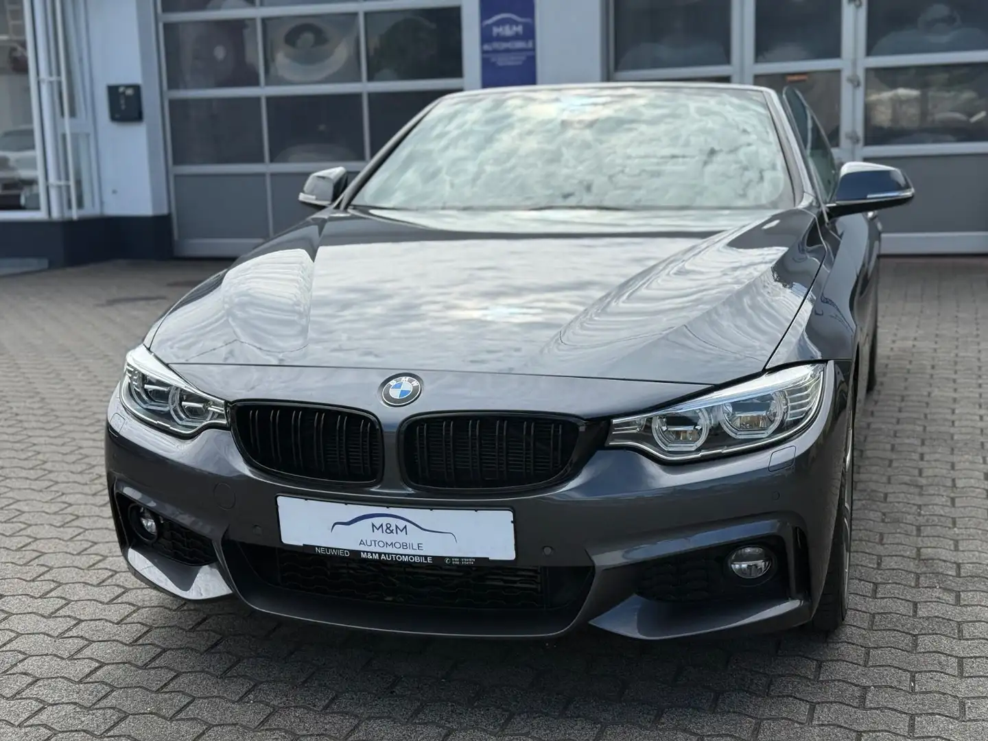 BMW 420 d Cabrio M Sport |1.Hand |Vollausstattung|TOP Gris - 2