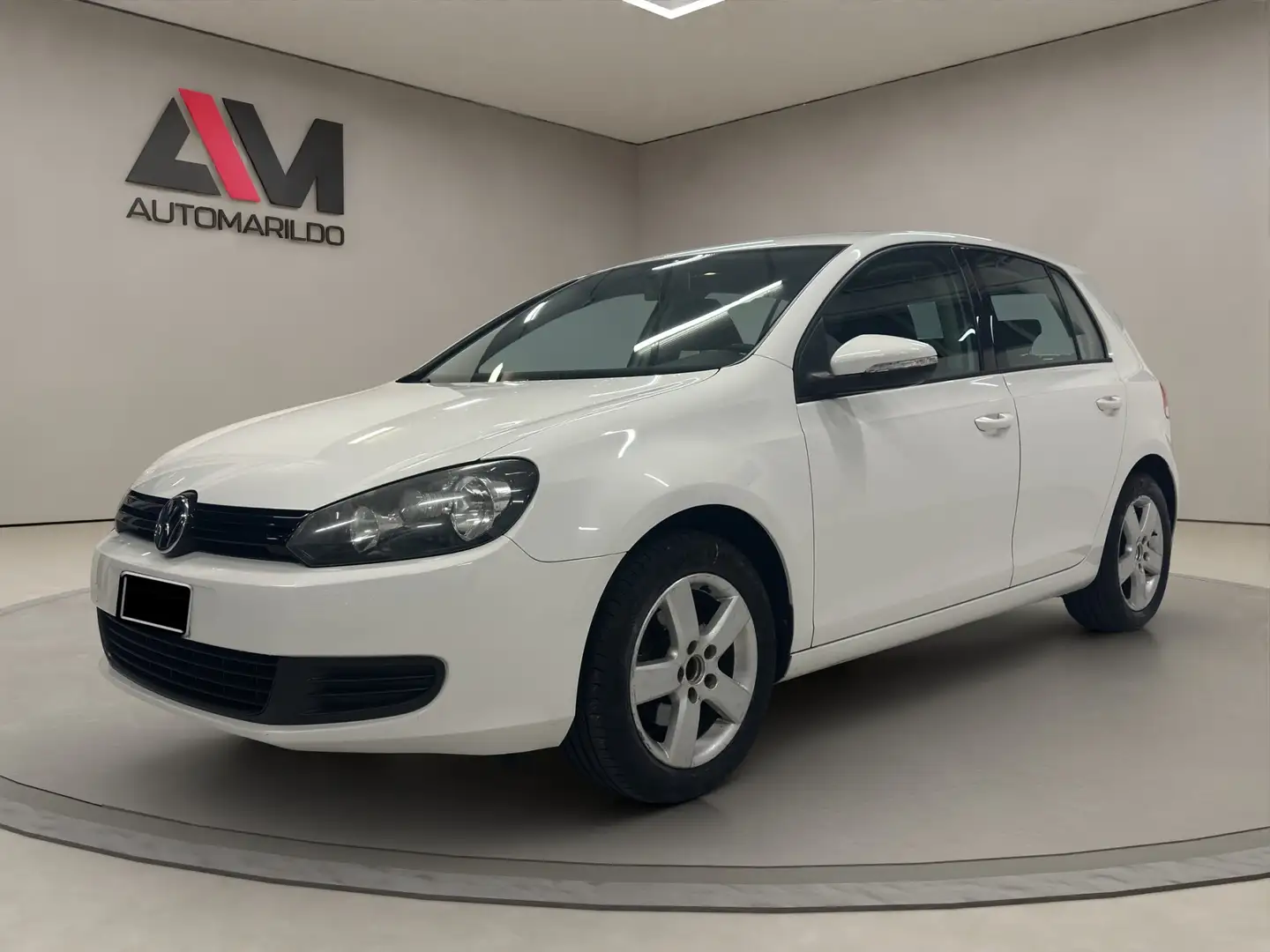 Volkswagen Golf Golf VI 2012 5p 1.6 tdi NESSUN VINCOLO AL FINANZIA Blanc - 1
