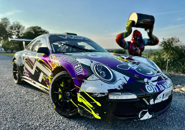 Porsche 997 3.8 GT3 RALLYE. 140.082 HTVA VENDU