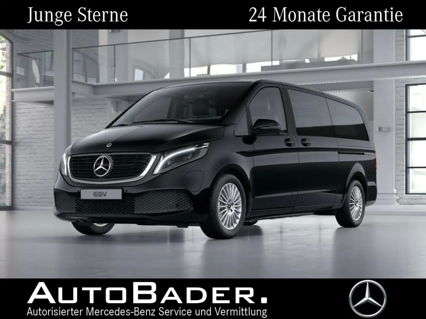 Mercedes-Benz EQV 300 EQV 300 XL MBUX LED-ILS Park-Spgl-Pkt RFK TotWin crna - 1