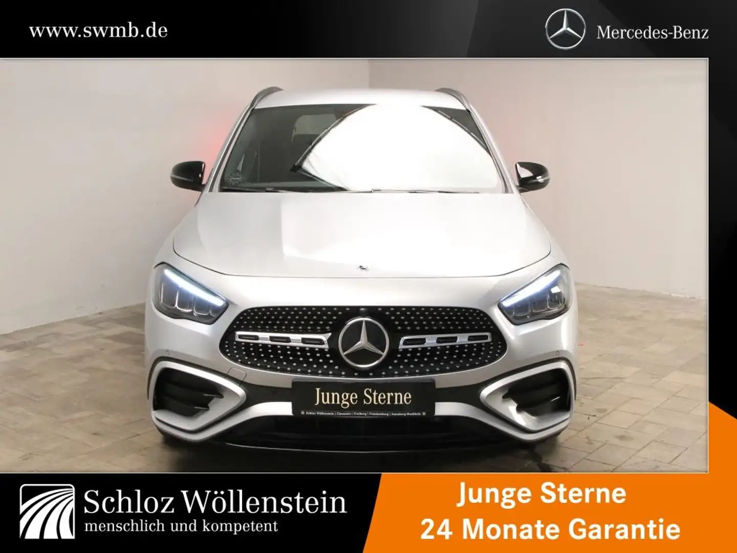 Mercedes-Benz GLA 200 d AMG/LED/AHK/DISTRONIC/Keyless/RfCam/EDW Zilver - 2