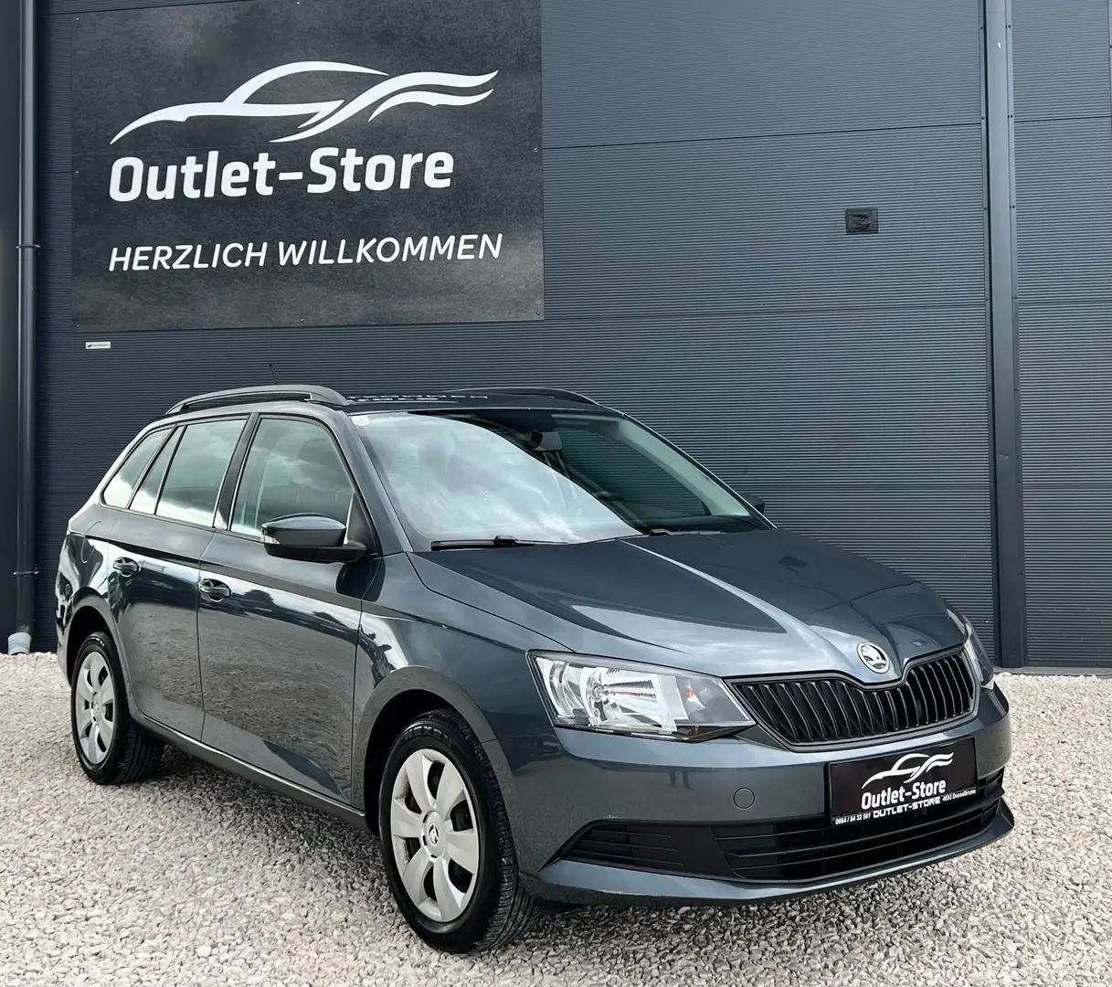 Skoda Fabia Active*1.Besitz*Bluetooth*Garantie* Grau - 1