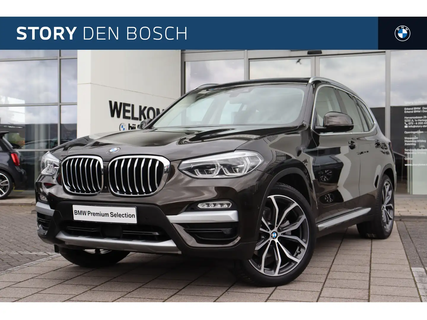 BMW X3 xDrive20i High Executive xLine Automaat / Panorama Bruin - 1