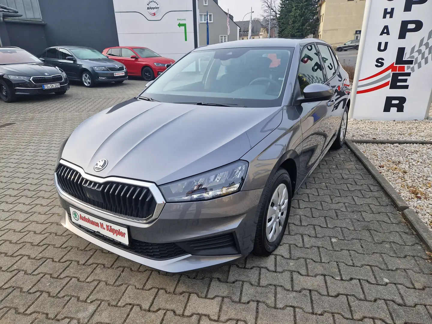 Skoda Fabia Ambition mit Klima u. Smart Link Gris - 2
