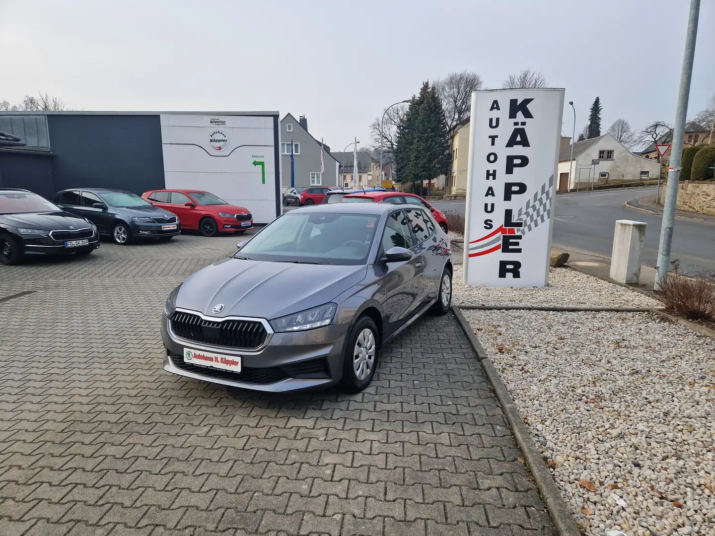 Skoda Fabia Ambition mit Klima u. Smart Link Gris - 1
