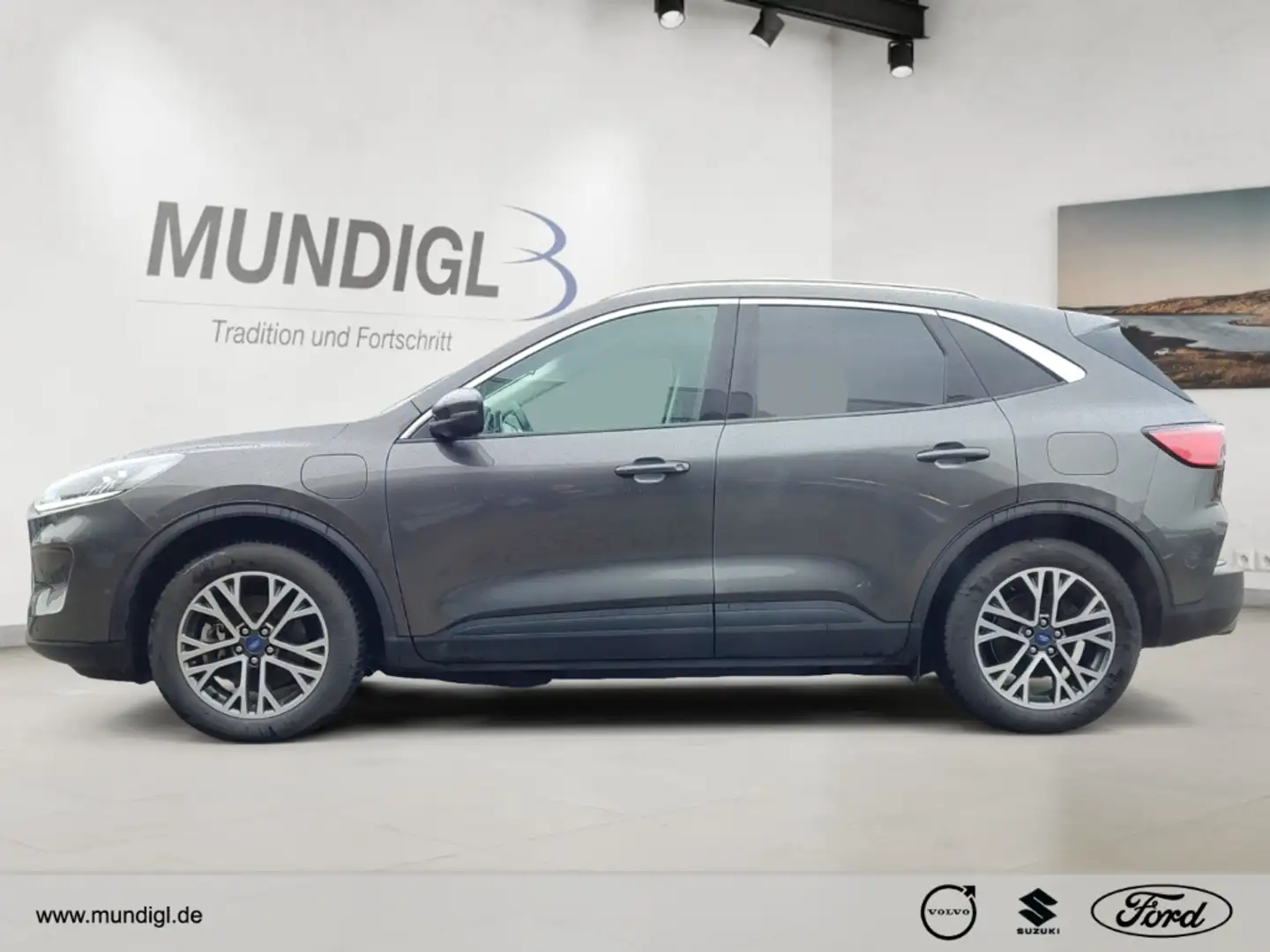 Ford Kuga Titanium PHEV Navi ACC Autom RFK SHZ FSH LRH Klima Grau - 2