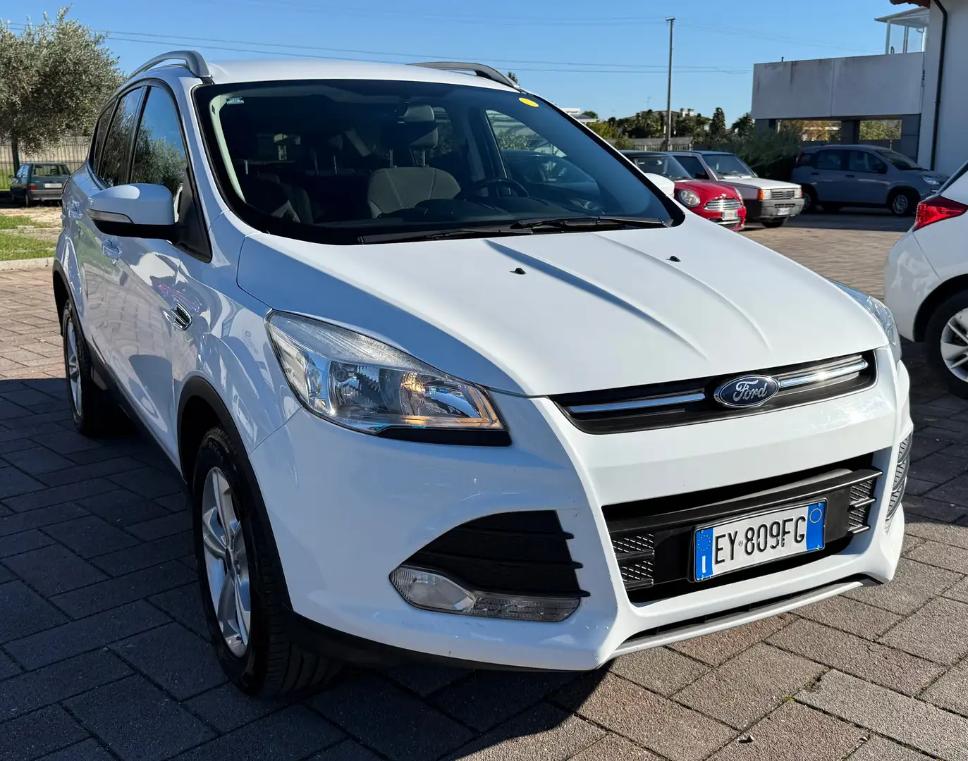 Ford Kuga Kuga II 2013 2.0 tdci Plus 2wd 115cv Bianco - 2