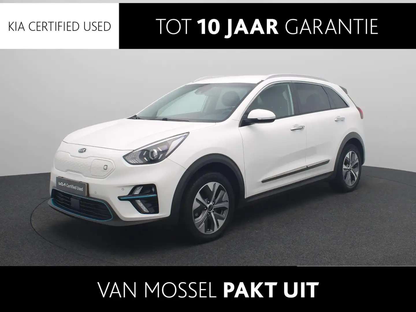 Kia e-Niro DynamicLine 64 kWh | SOH 100% | Navigatie | Camera Wit - 1