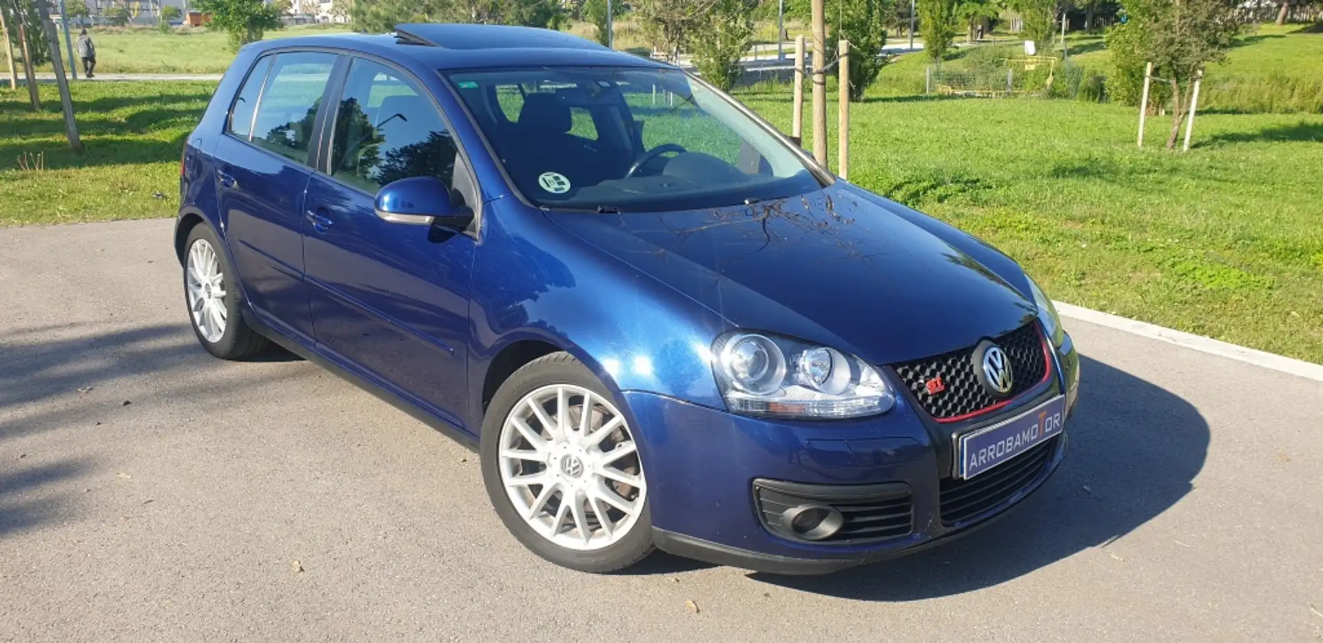 Volkswagen Golf 2.0TDI GT Sport DSG 170 Blauw - 1