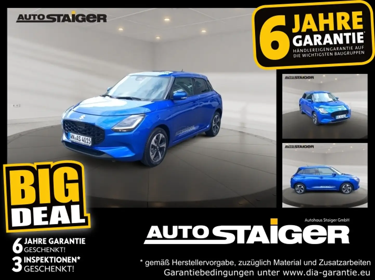 Suzuki Swift 1.2 Comfort+ Automatik*PDC*Rückfahrkamera Blau - 1
