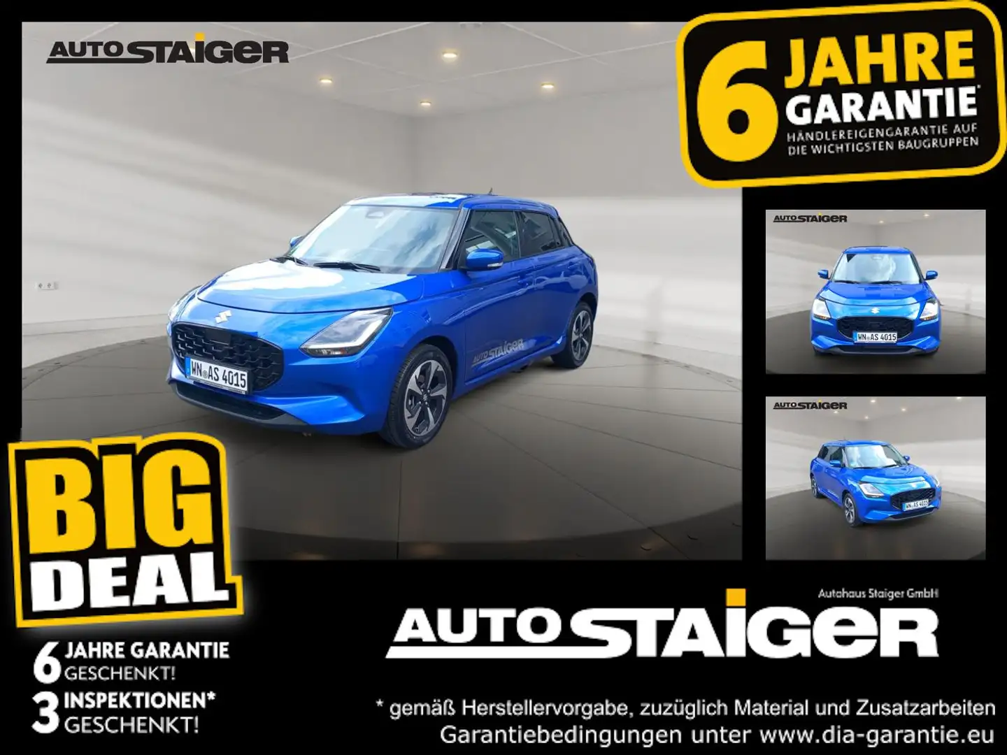 Suzuki Swift 1.2 Comfort+ Automatik*PDC*Rückfahrkamera Blau - 1