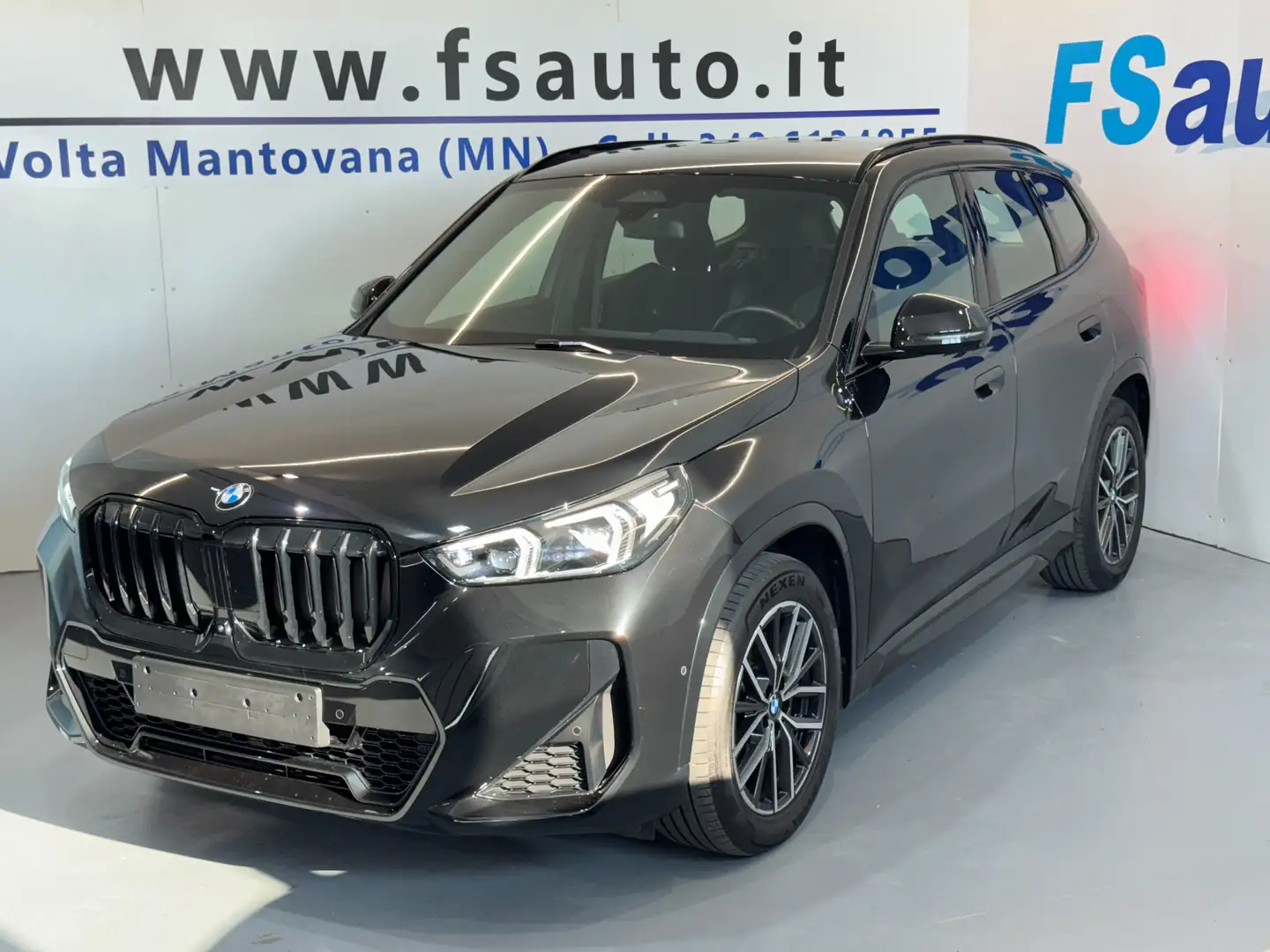 BMW X1 xdrive 23D Msport - PREZZO REALE Zwart - 1