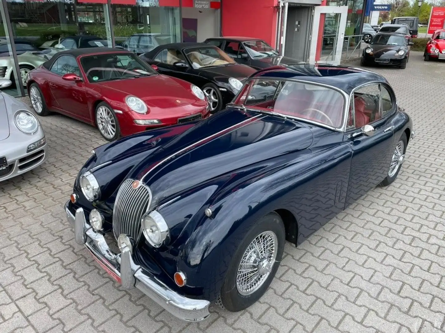 Jaguar XK 150  3.8 S FHC SE - Servo, H-Kz. Modrá - 1