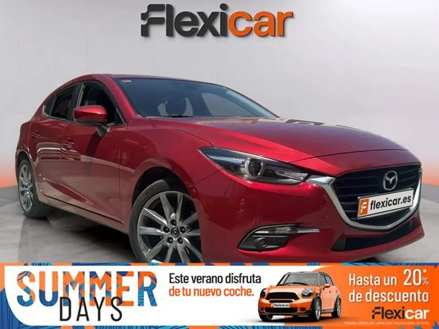 Mazda 3 2.0 Black Tech Edition 88kW Rojo - 1