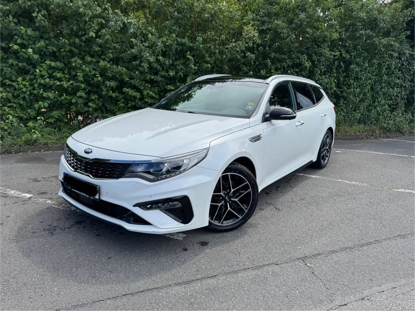 Kia Optima GT-Line, Panoramadach, Vollausstatung, 8x bereift Blanc - 1