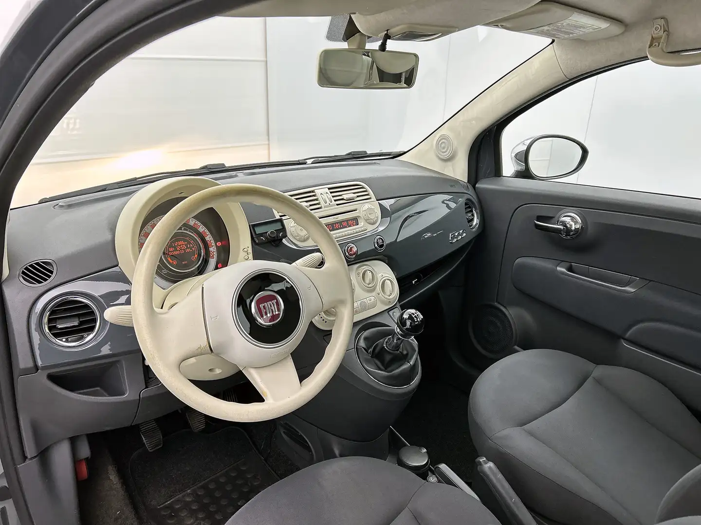 Fiat 500 0.9 TwinAir Pop / Airco /  Bluetooth / Chroom Pakk Gris - 2
