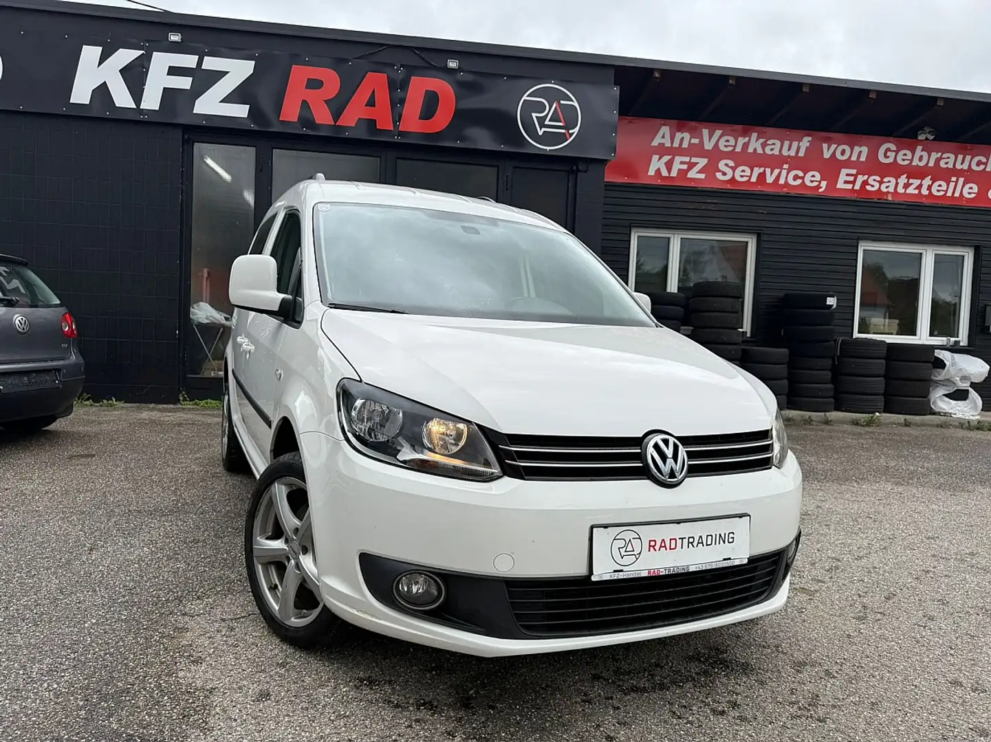 Volkswagen Caddy Kombi Comfortline BMT 1,6 TDI DPF *AHK* *PDC* *... Blanc - 2