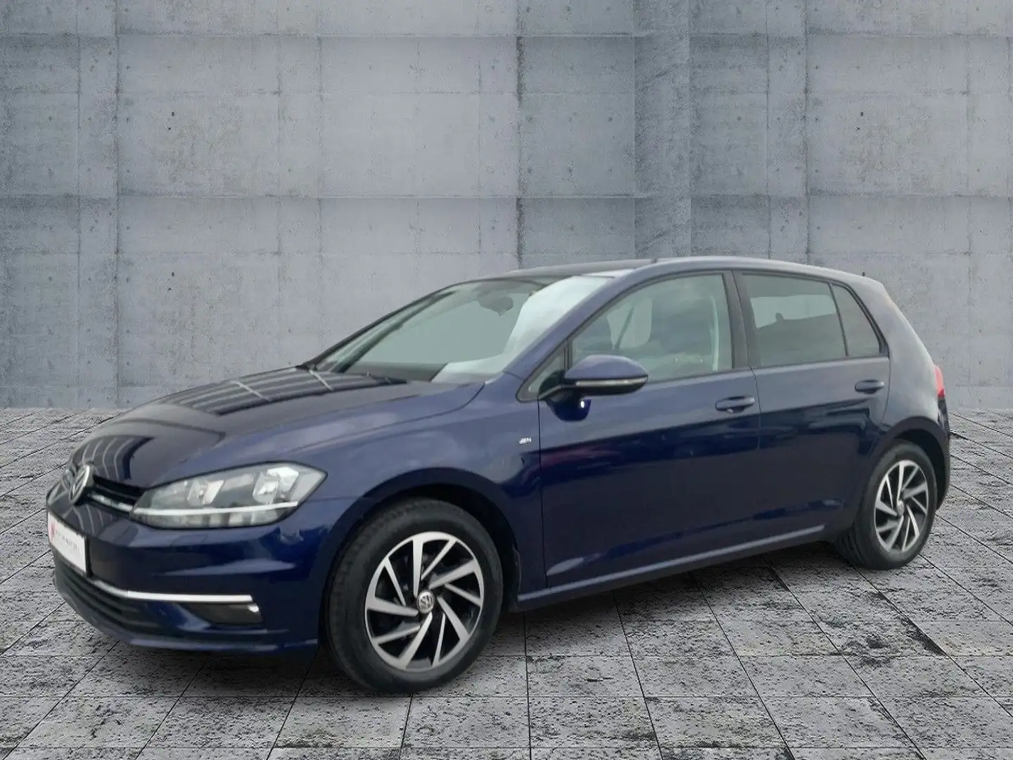 Volkswagen Golf VII 1.6 TDI JOIN NAVI+AHK+SHZ+2xPDC+NSW+16" Azul - 2