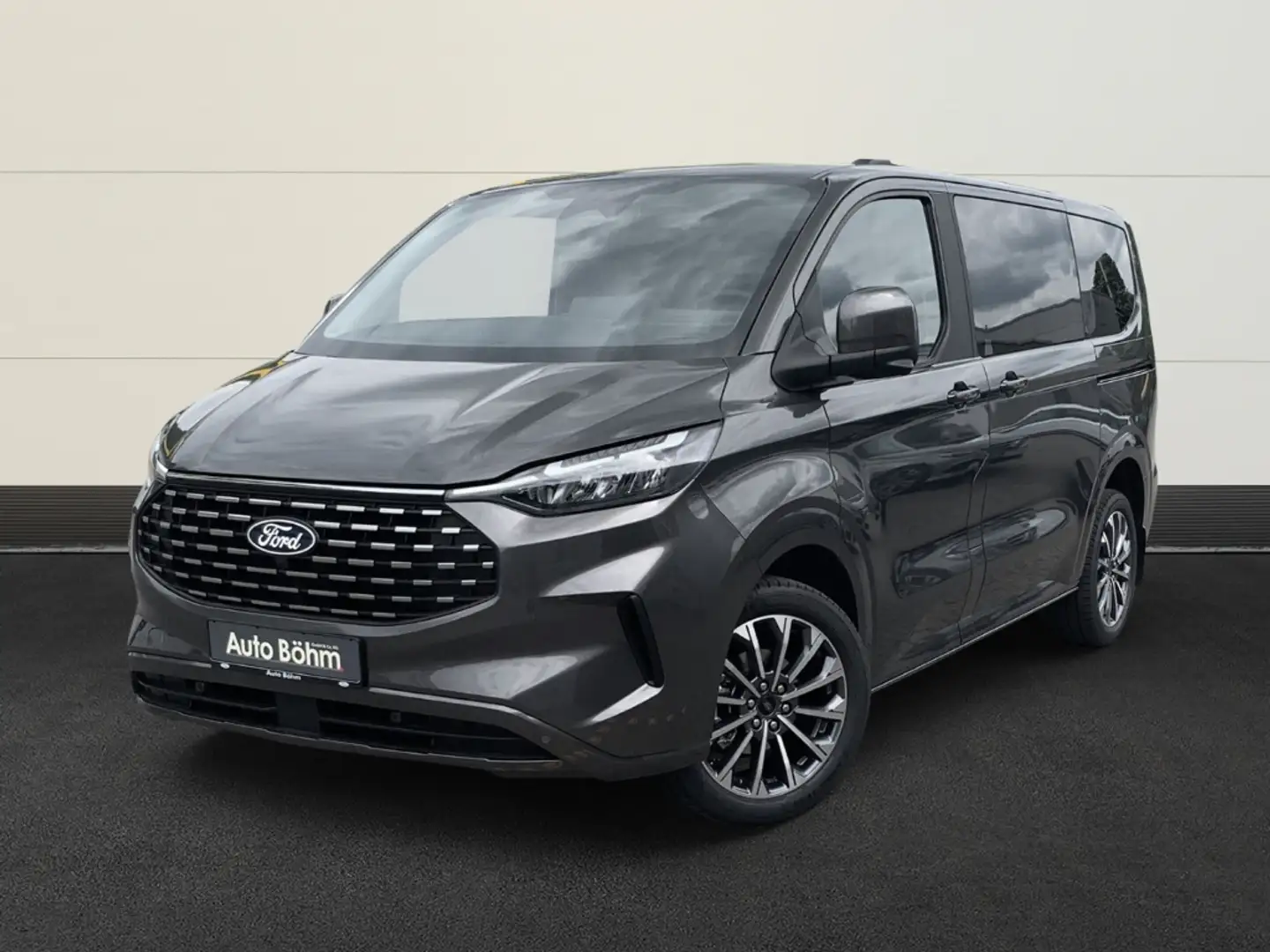 Ford Tourneo Custom 320 L1 Titanium X 360+ACC+Navi+3 Z.Klima+FGS 5J Grau - 1