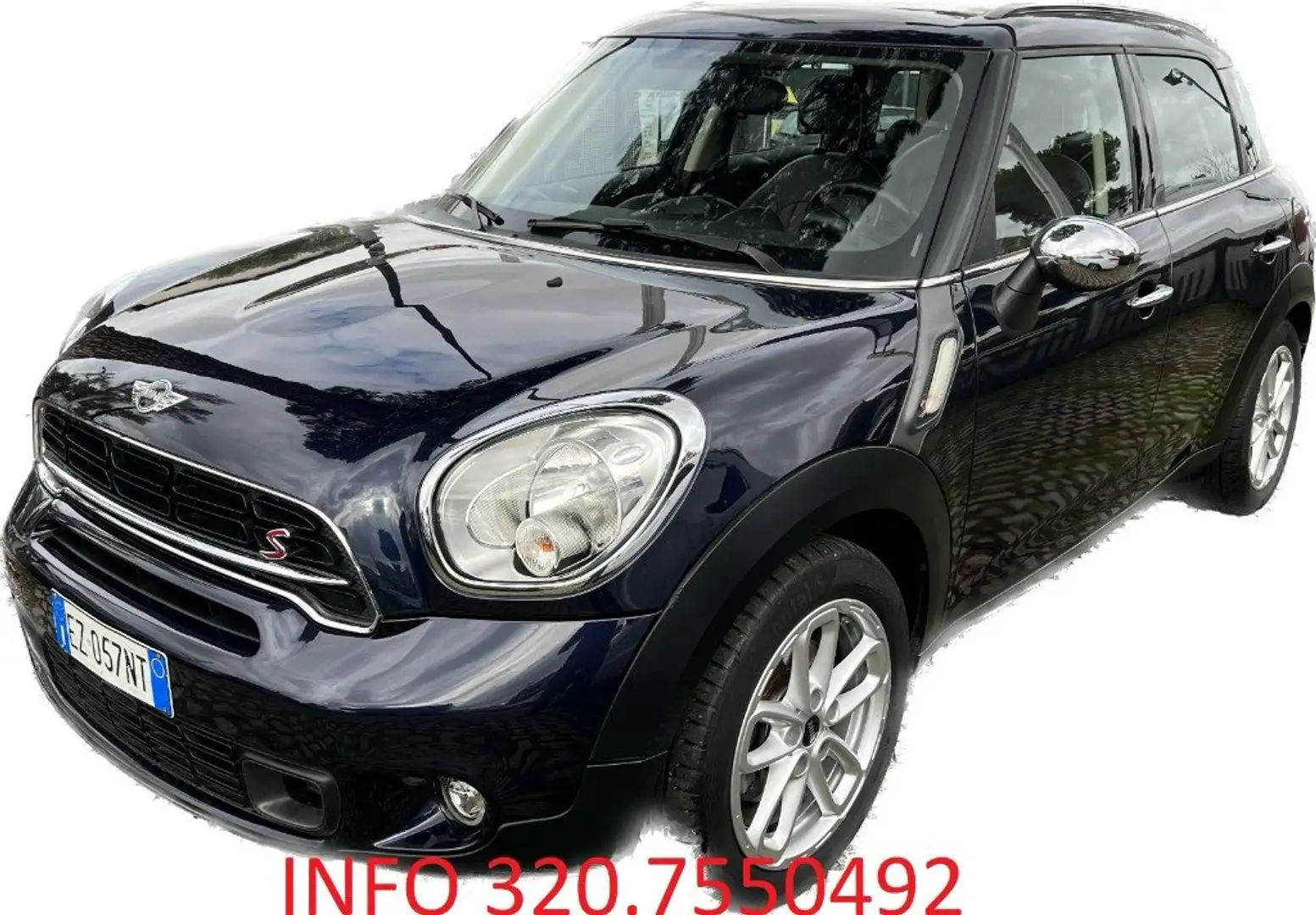 MINI Cooper SD Countryman Mini CAMBIO AUTO KMCERTIFIC Bleu - 1