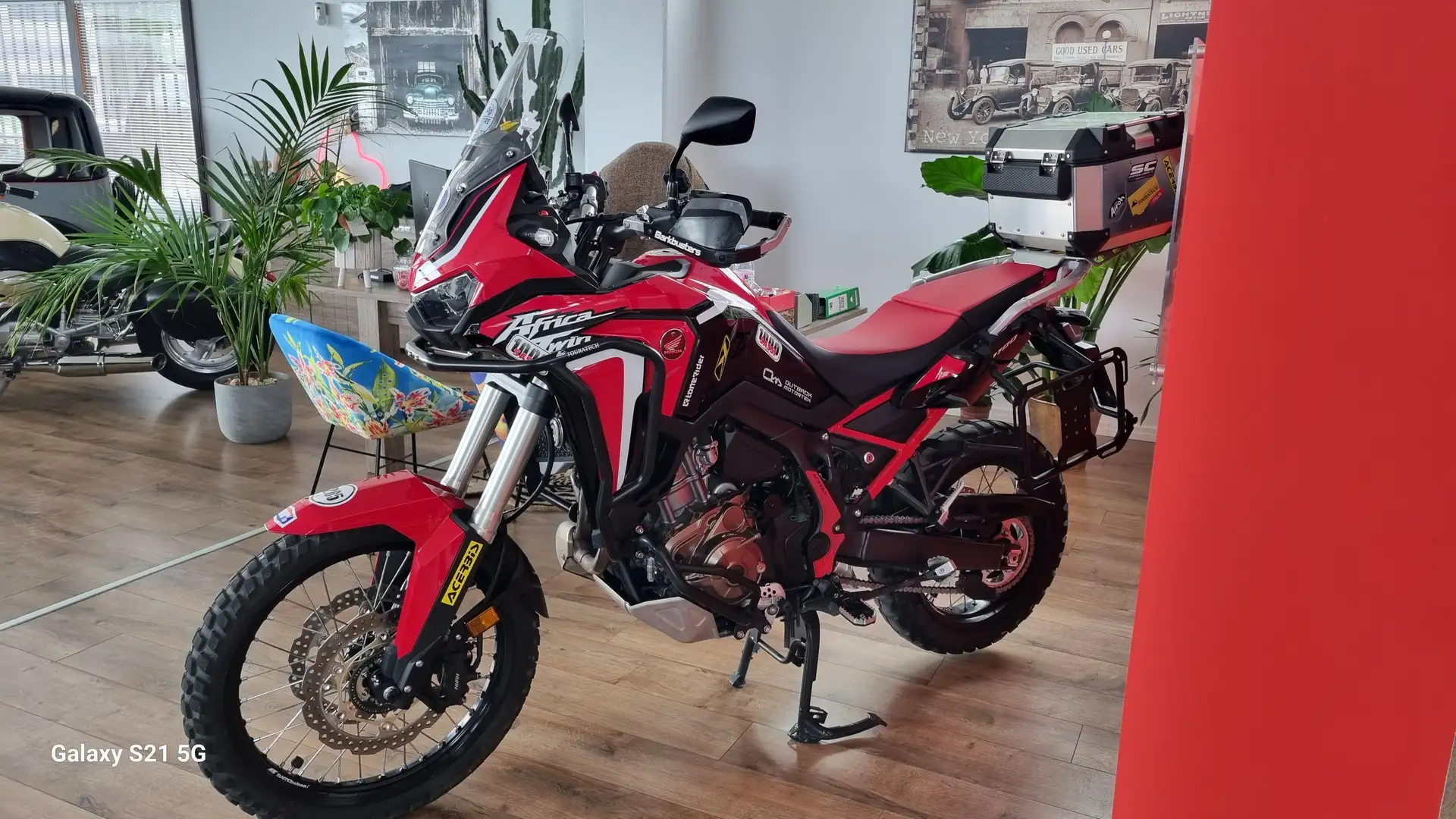 Honda CRF 1100 . africa twin DCT Cambio Autom. Rouge - 1