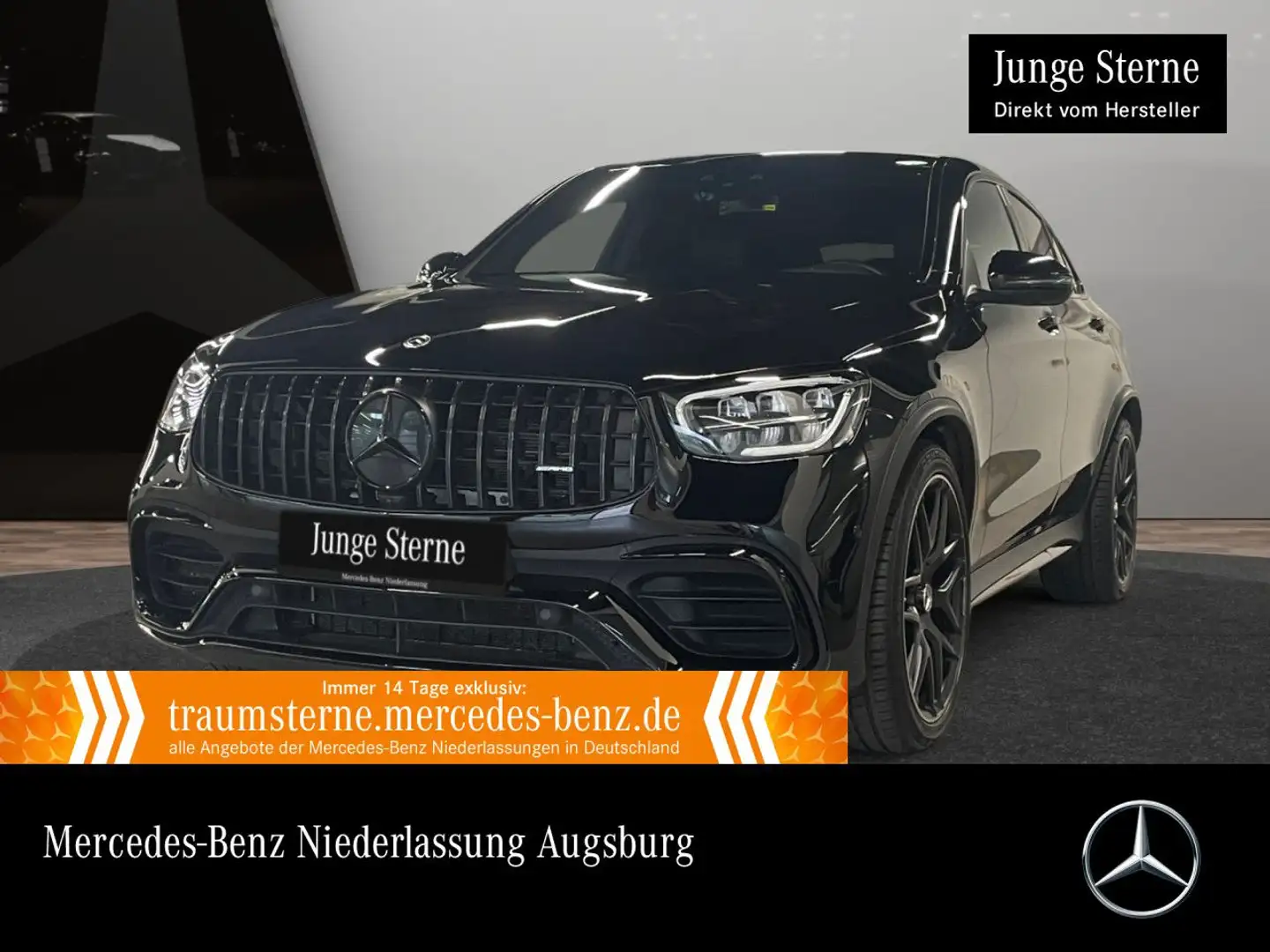 Mercedes-Benz GLC 63 AMG GLC 63 S Coupé 4M NIGHT+DRIVERS+360+LED+HUD+SPUR Negro - 1