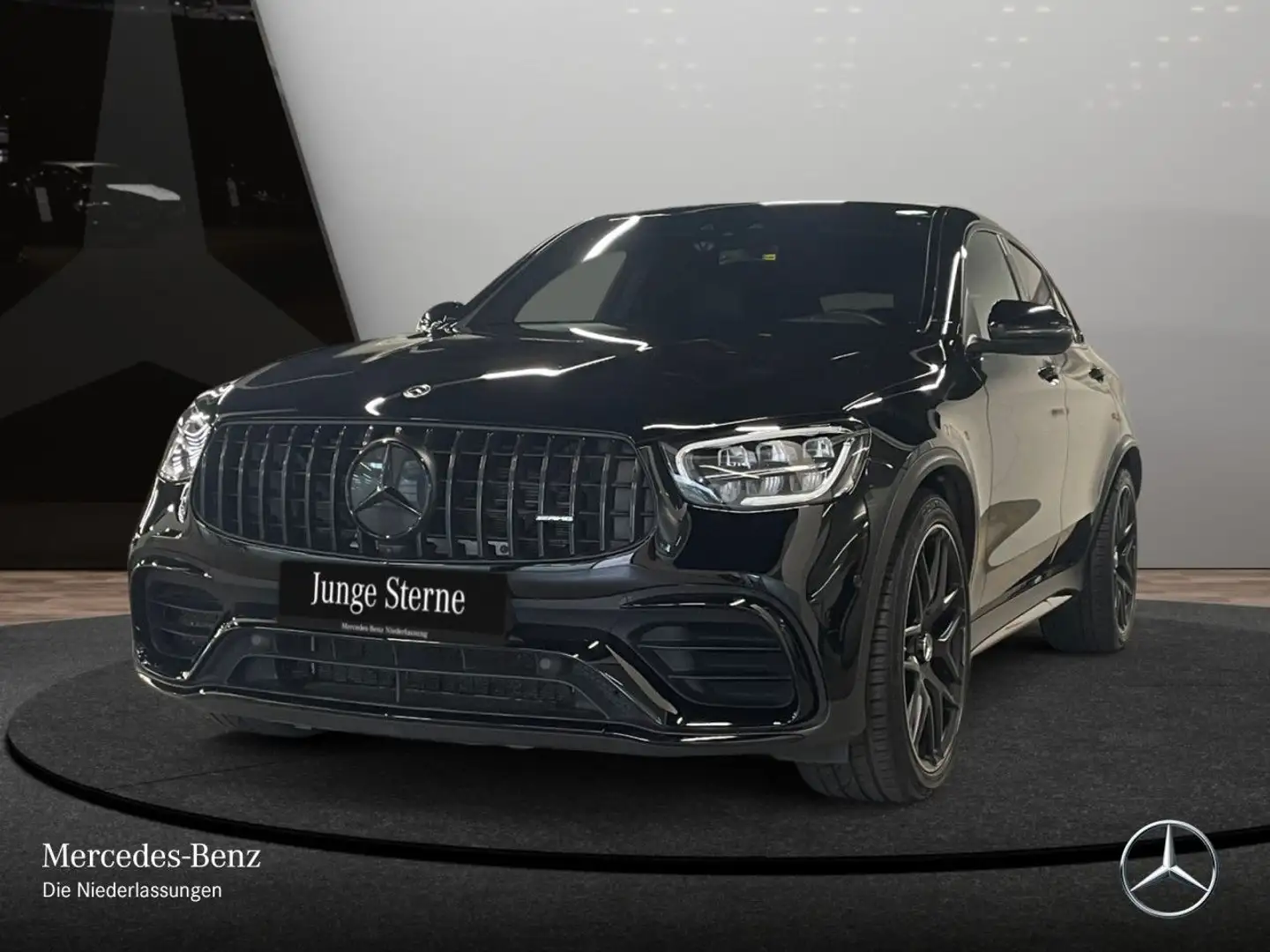 Mercedes-Benz GLC 63 AMG GLC 63 S Coupé 4M NIGHT+DRIVERS+360+LED+HUD+SPUR Negro - 2