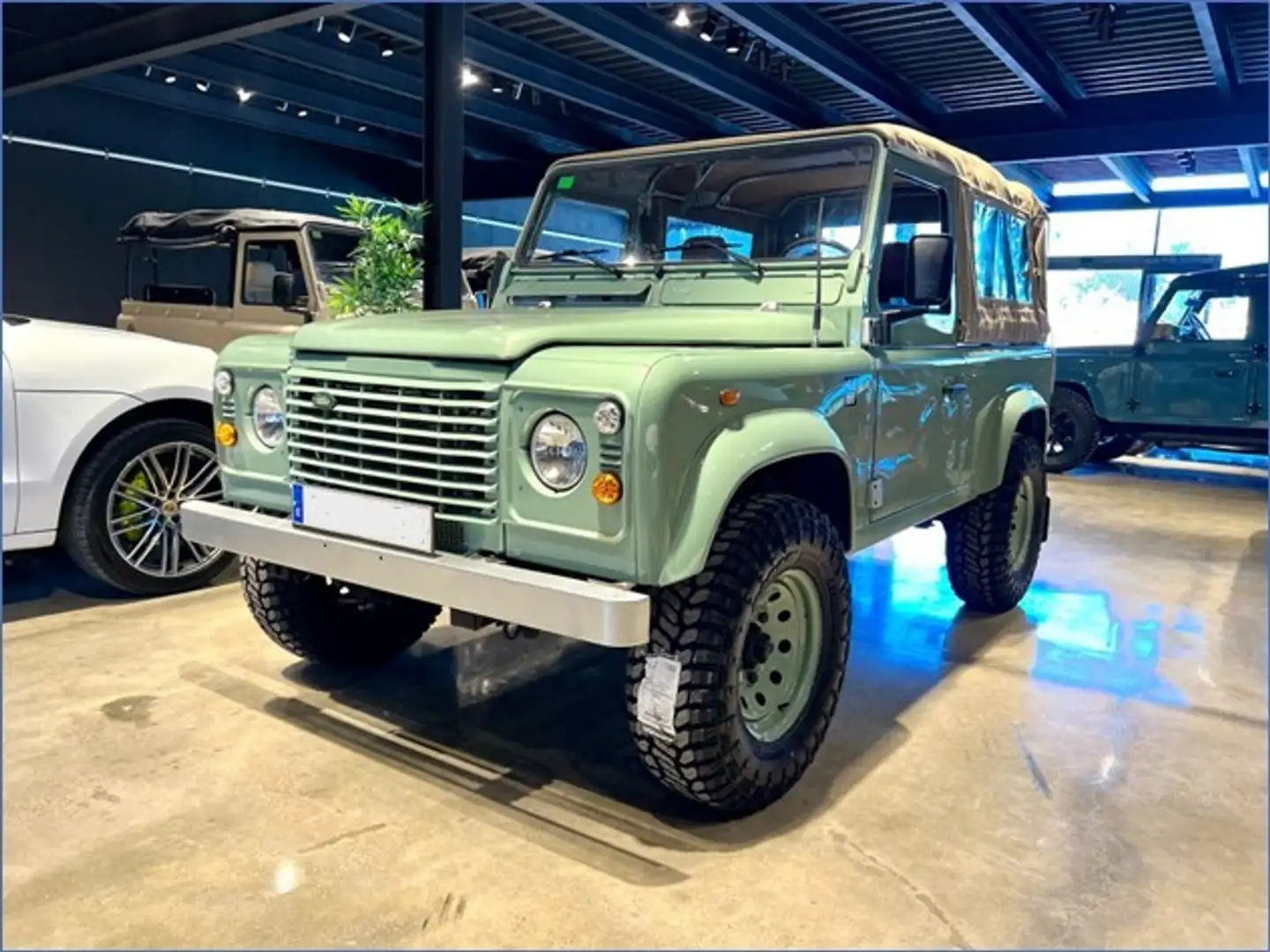 Land Rover Defender 90 2.5Td5 Techo Lona E Verde - 1