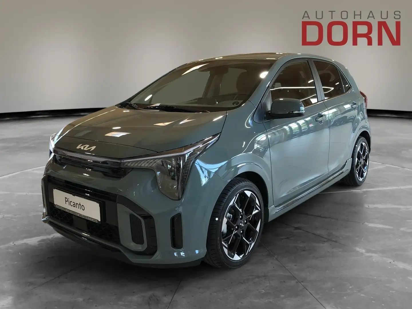 Kia Picanto GT-Line 1.2 MT Launch-Edition mit Glasdach Grün - 1