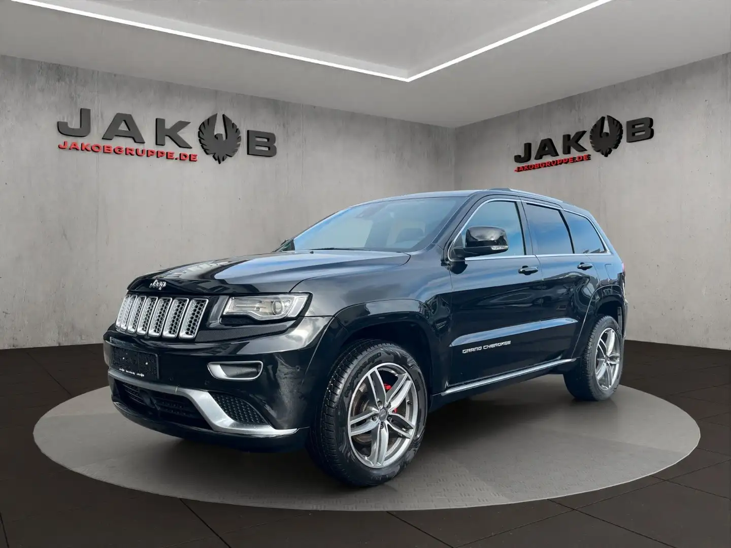 Jeep Grand Cherokee 3.0 CRD Summit+NAVI+SZ+TOP Zwart - 1