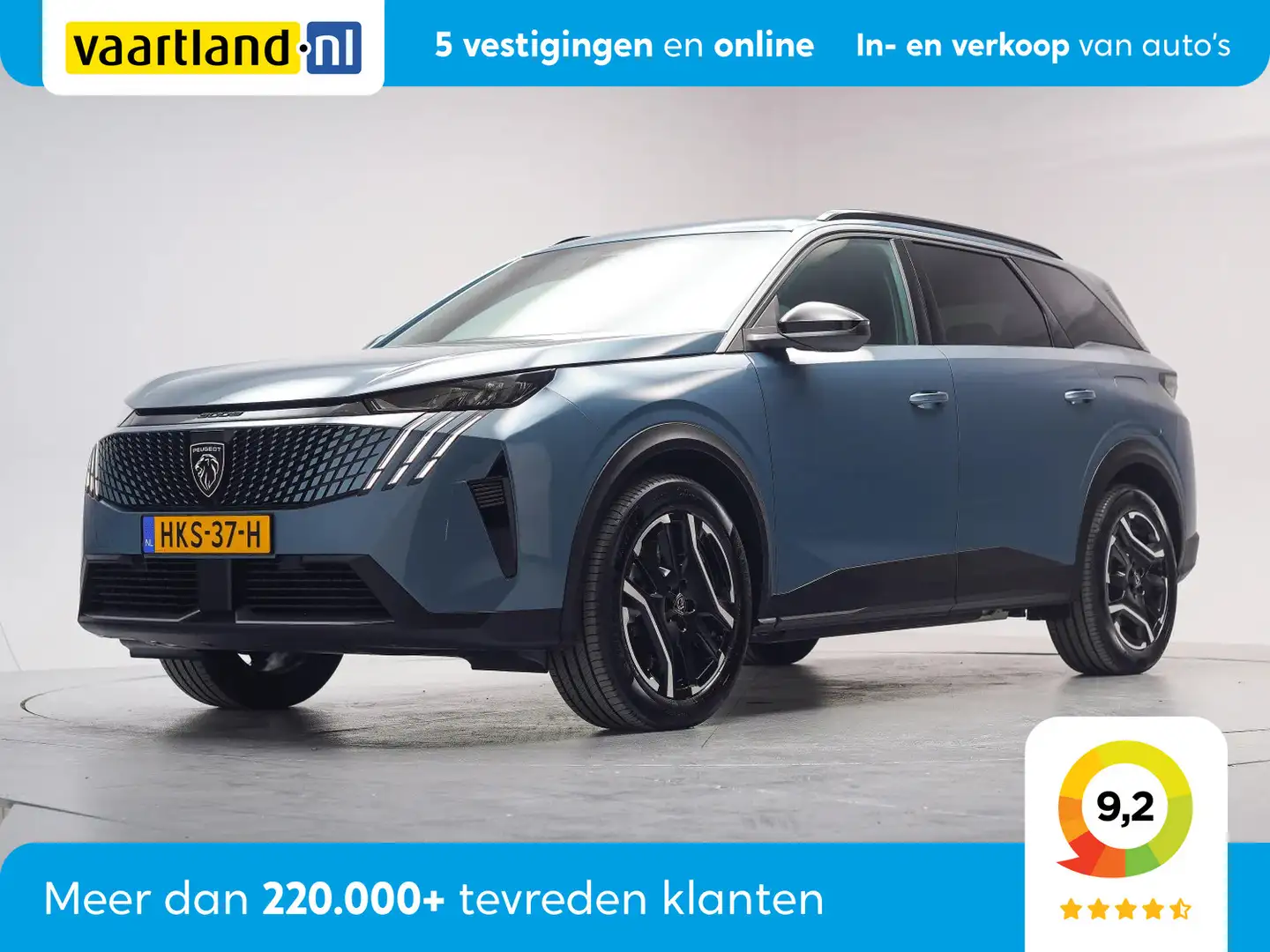 Peugeot 5008 e-5008 Allure Avantage 73 kWh 7 PERS! [Camera Adap Blau - 1