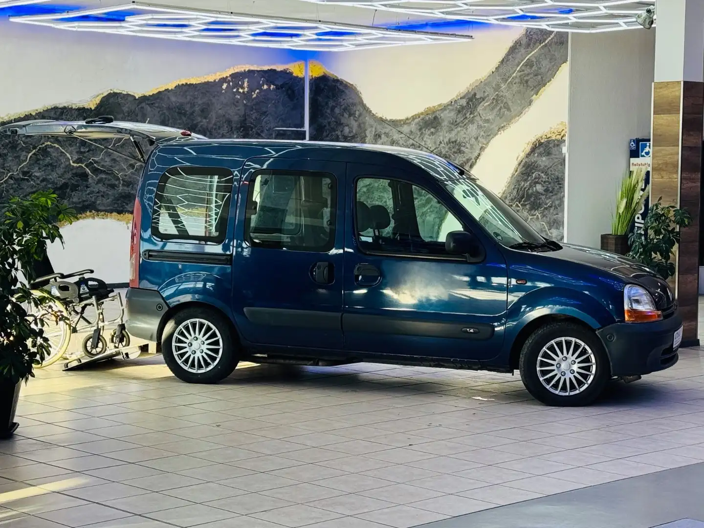 Renault Kangoo 1.4 Automatik-Behindertengerecht-Rampe Blau - 2